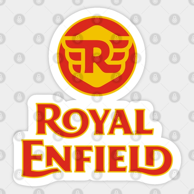 Royal Enfield Motorcycles Sticker by tushalb